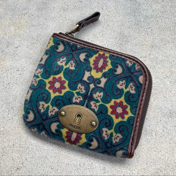 Vintage Fossil small coin purse - Picture 3 of 7